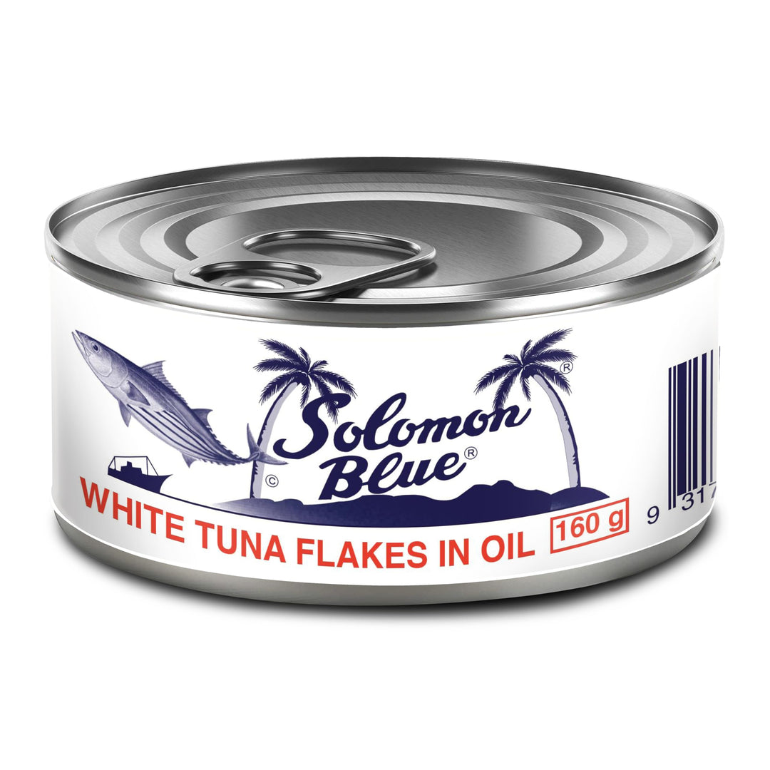 Solomon Blue White Tuna Flakes 160G