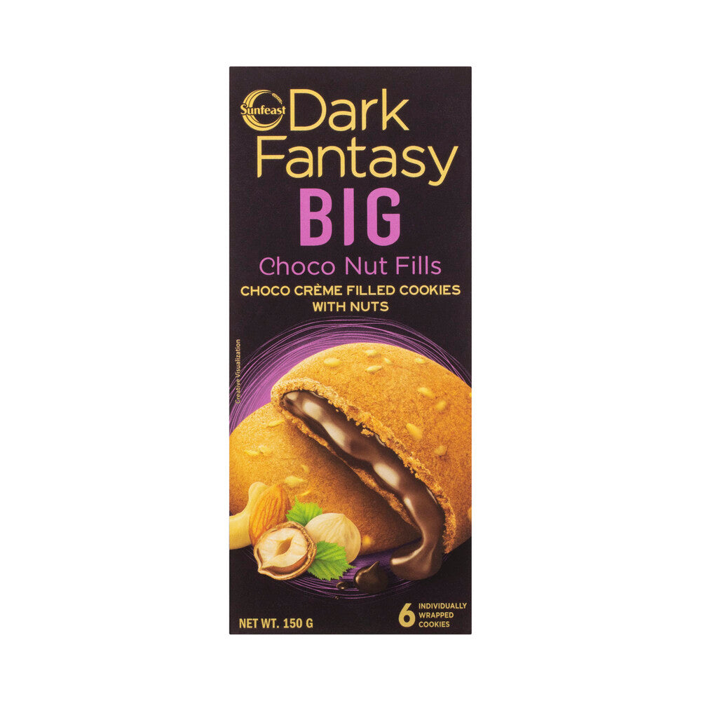 Sunfeast Dark Fantasy Big Choco Nut Fills 150G