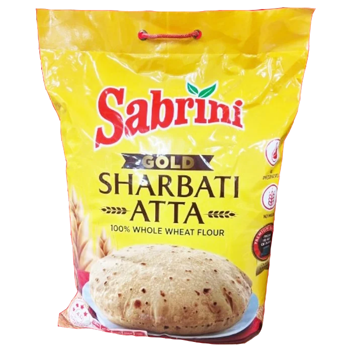 Sabrini New Gold Sharbati Atta (Wheat Flour) 10kg