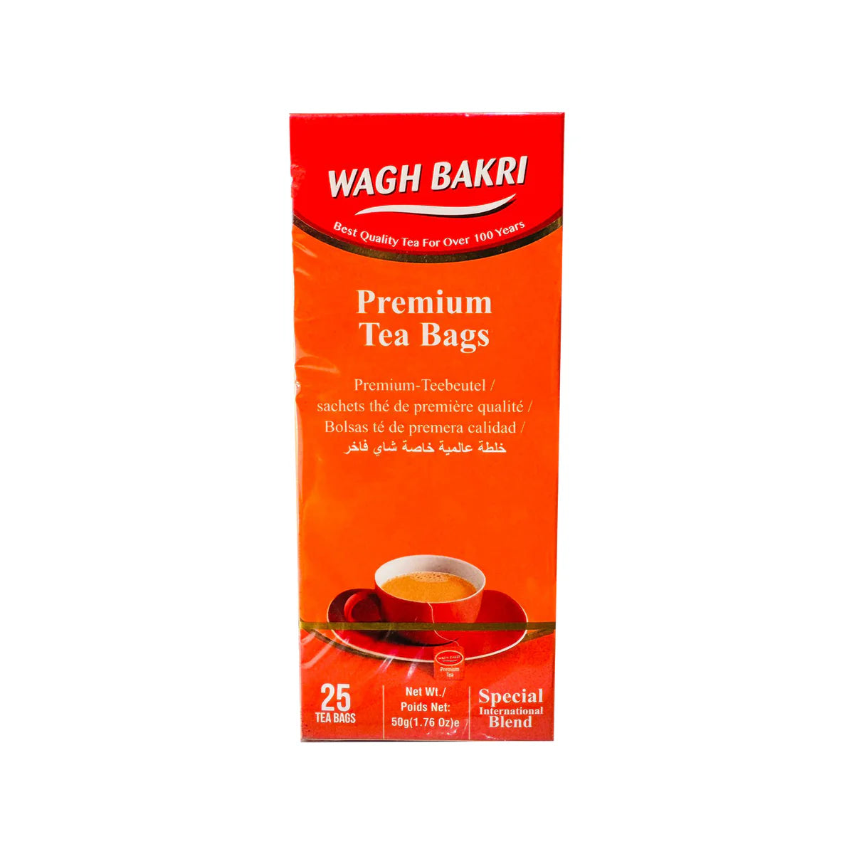 Wagh Bakri Premium Tea 50G (25 Bags)