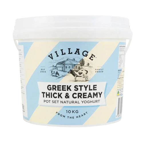 Village Greek Yoghurt 10kg Fresh (Pre order 1 week Before)