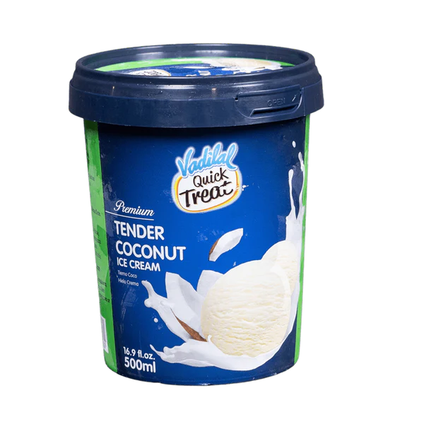 Vadilal Tender Coconut Ice Cream 500ml Frozen