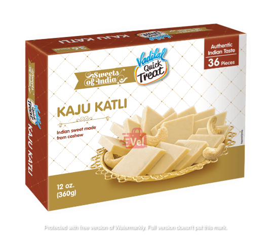 Buy Vadilala Kaju Katli 360G Online Melbourne - Velspices Australia