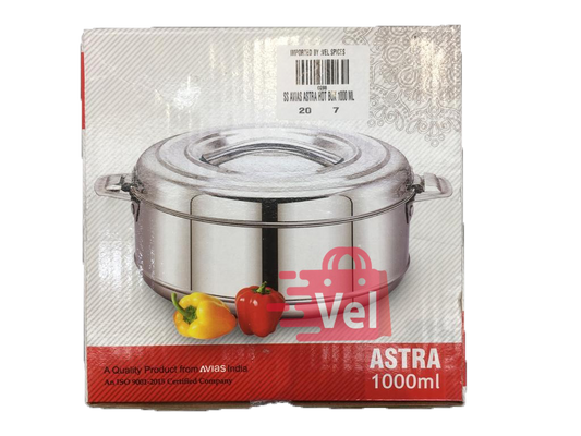 Avias Astra Stainless Steel Hot Box 1000Ml