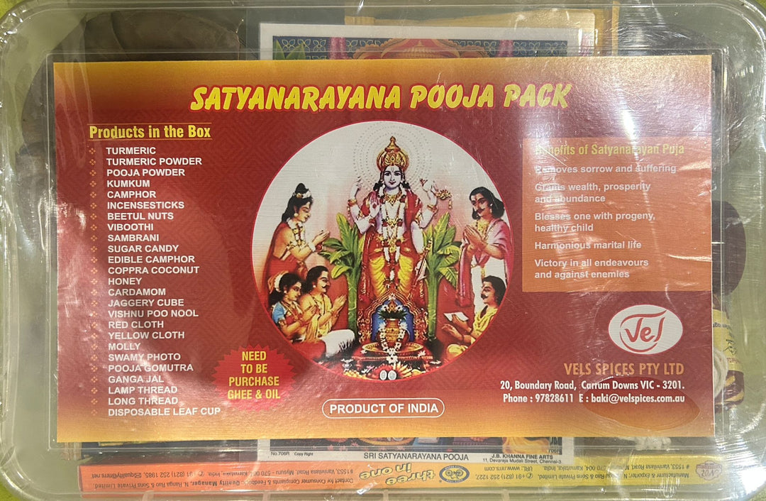 Satyanarayana Pooja Pack