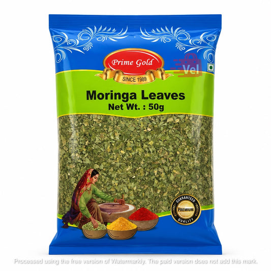 Prime Gold Moringa Leaves 50G