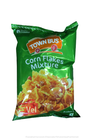 Town Bus Corn Flakes Mixture 150G
