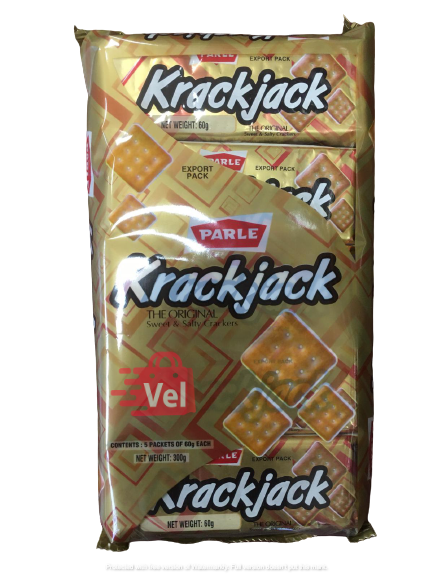 Parle G Krack Jack Value Pack 340G