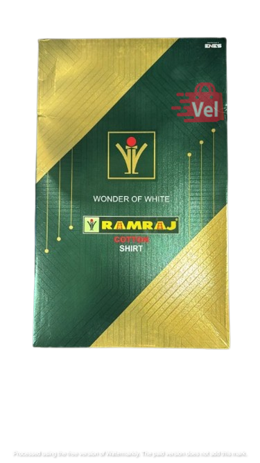 Ramraj Cotton leader white shirt prestigious fit