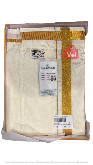 Ramraj Genxt Adjustable Cotton Dhoti