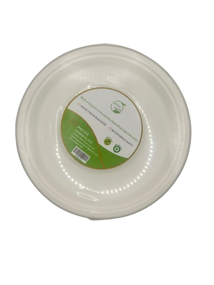 Green Earth Round Plates 254Mm
