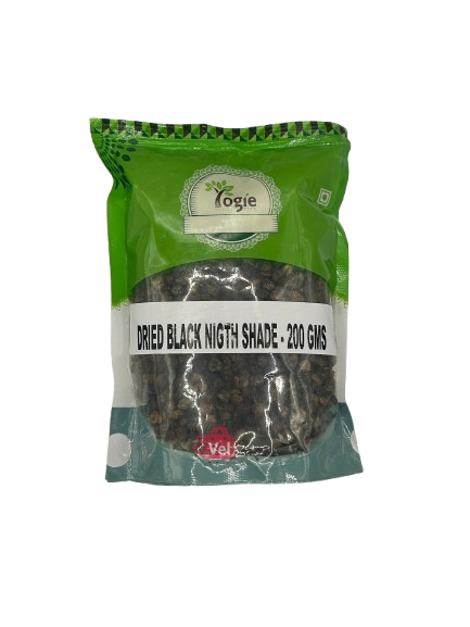 Yogie Dried Black Night Shade (Manathakkali vathal) 200g