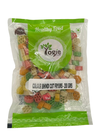 Yogie Colour Bhindi Cut Fryums 200G