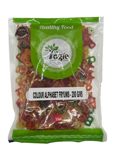 Yogie Colour Alphabet Fryum 200G