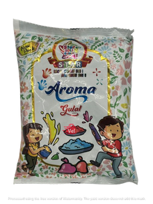 Star Holi Colours Aroma Gulal (Holi Powder) 80g - YELLOW