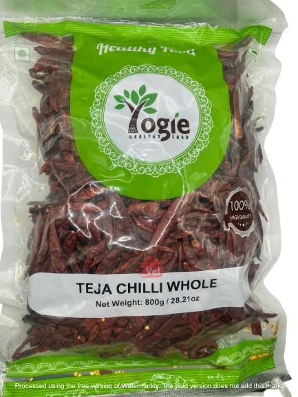 Yogie Teja Red Chilli Whole 800G