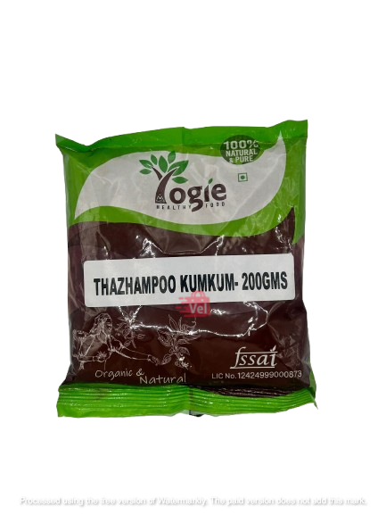 Yogie Thazhampoo KumKum 200g (Pandanus Flower Kumkum)