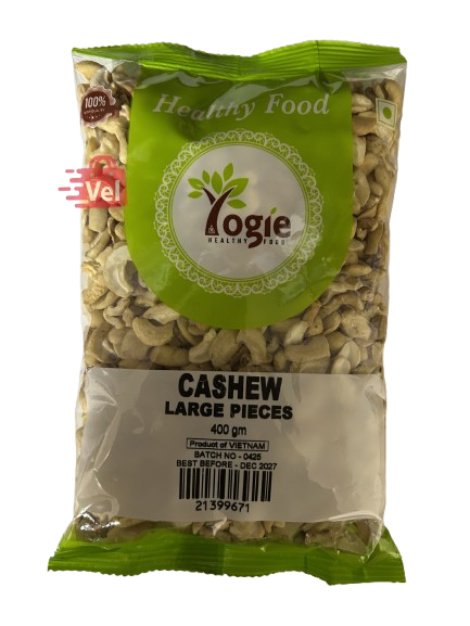 Yogie Cashew Large Pieces 400G