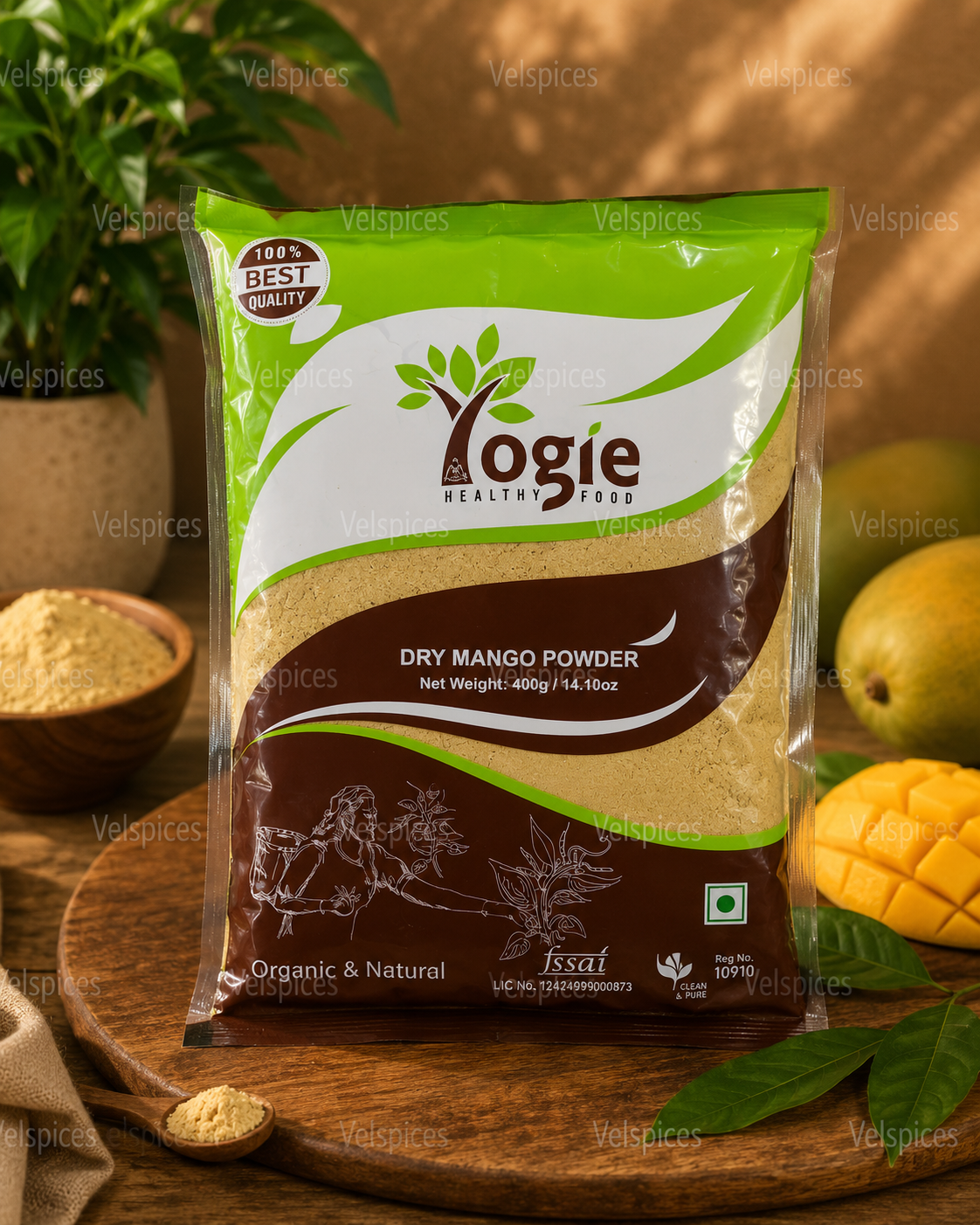 Yogie Dry Mango Powder 400g
