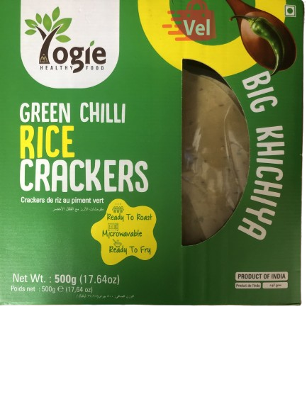 Yogie Khichiya Green Chilli 500 g