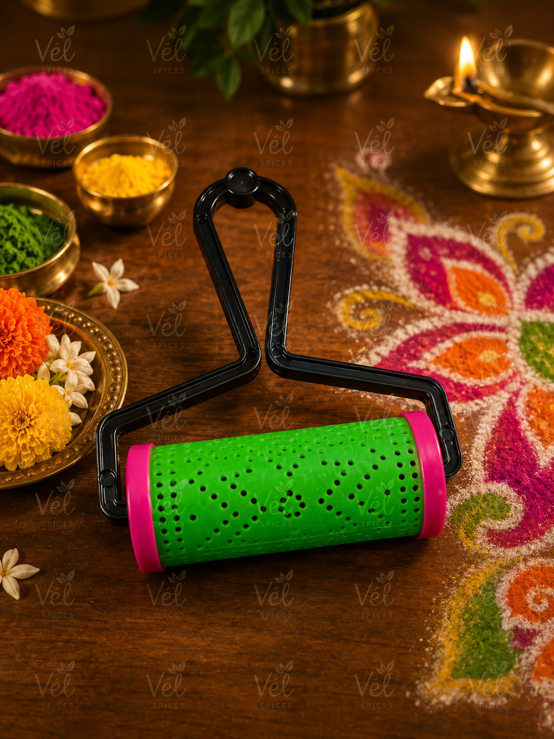 Yogie Plastic Kolam Roller