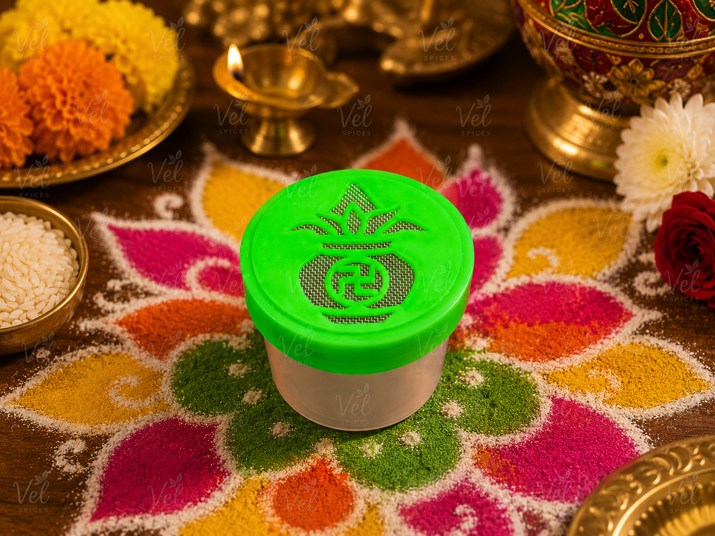 Yogie Plastic Kolam Dappa