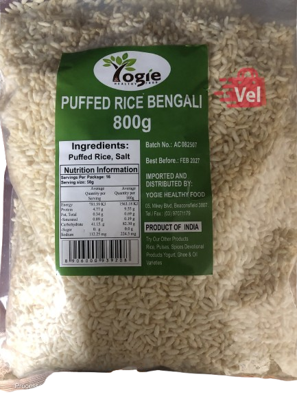 Yogie Bengali Puffed Rice 800G
