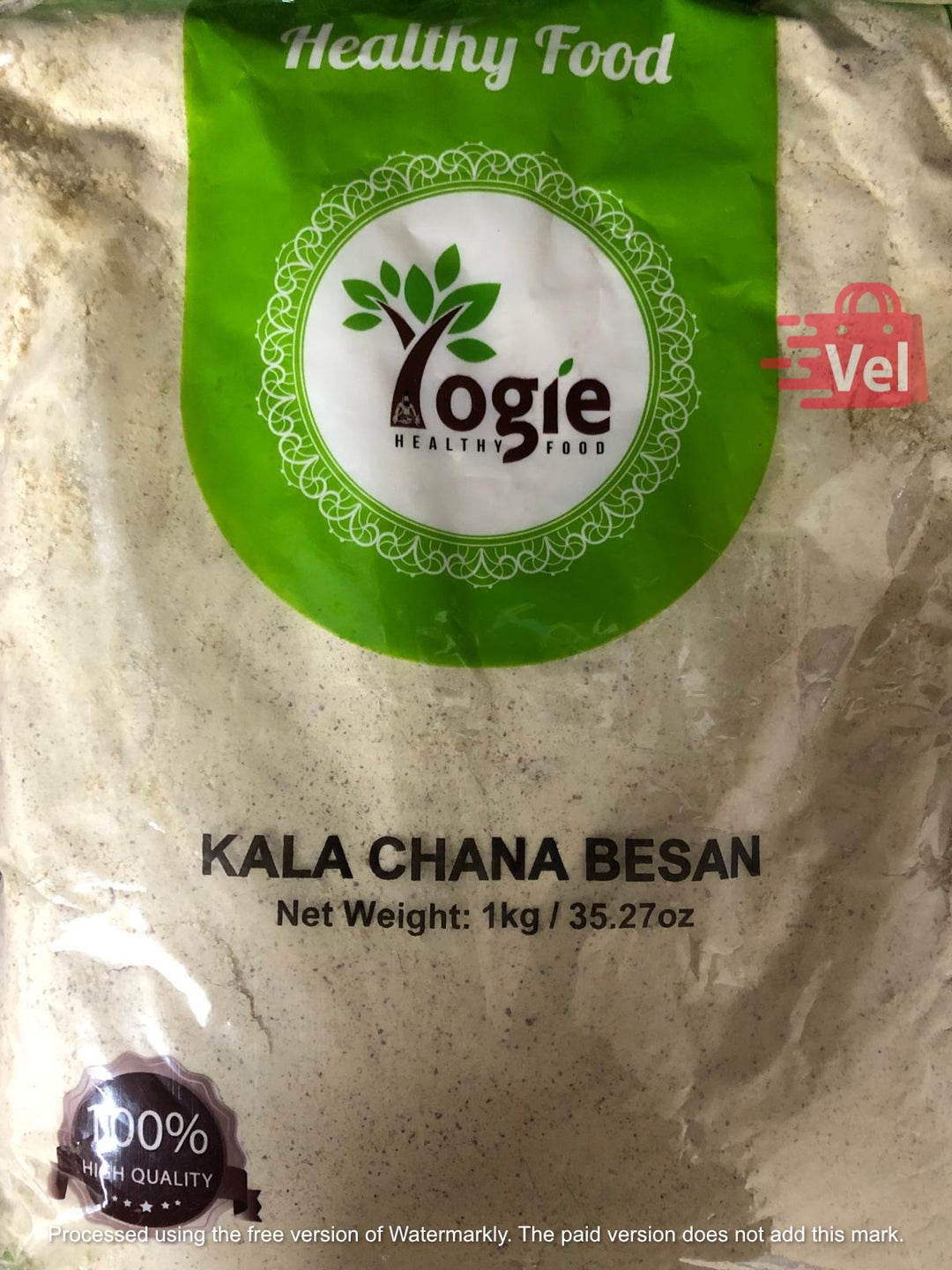 Yogie Kala Chana Besan Flour 1Kg