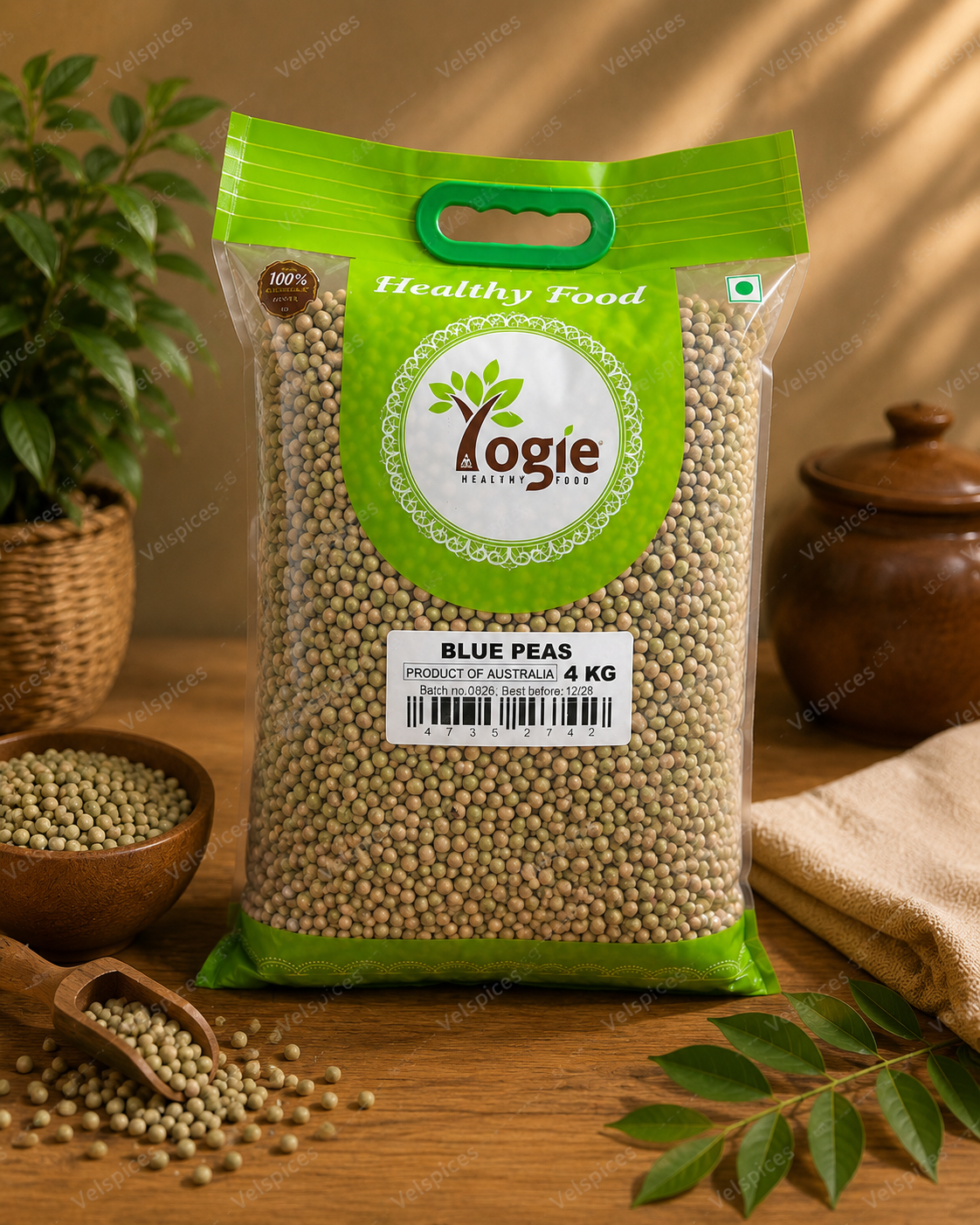 Yogie Blue Peas 4kg