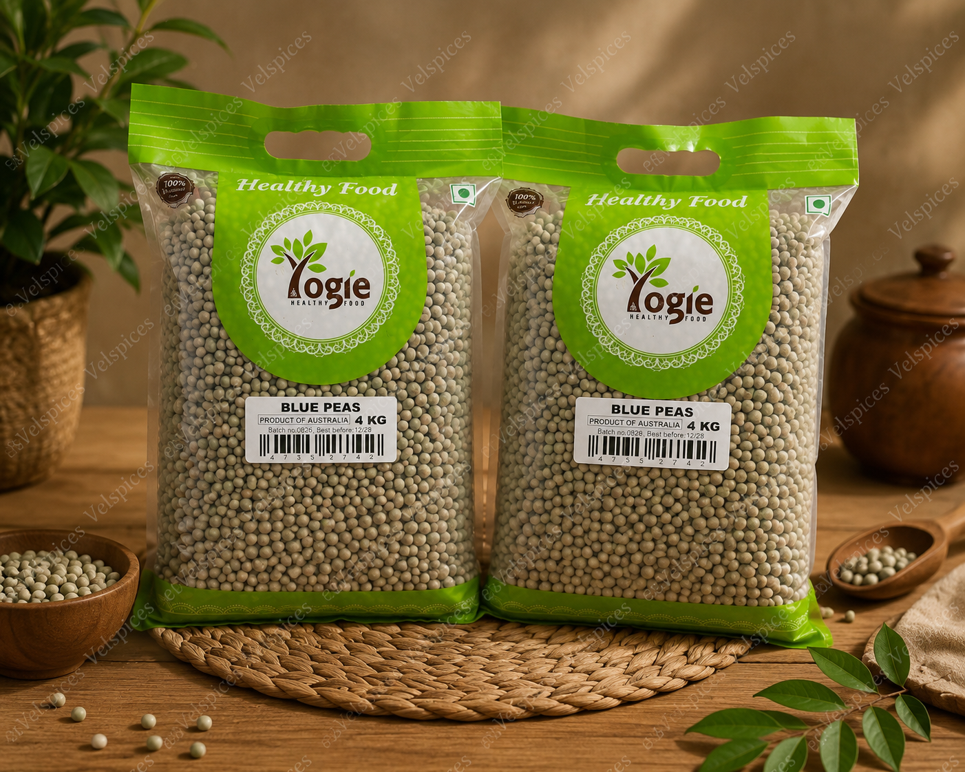 Yogie Blue Peas 8kg