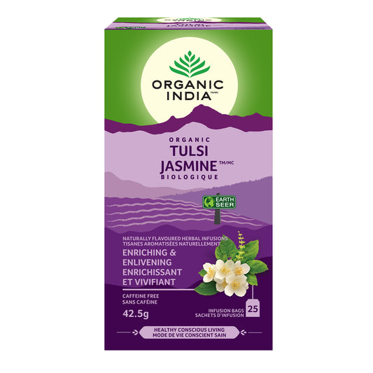 Organic Tulsi Jasmine 25 Bags 42.5G