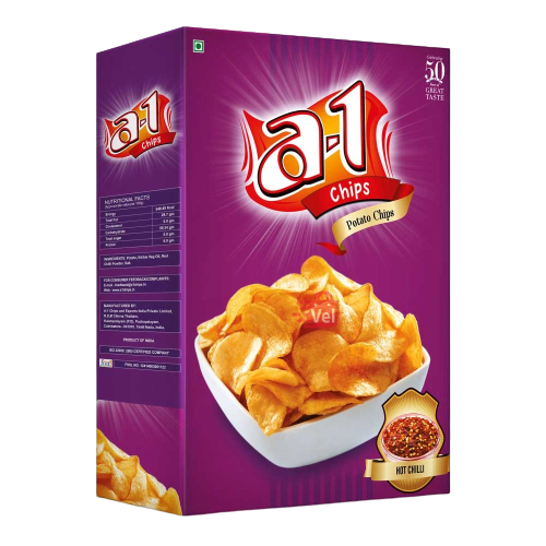 A1 Potato Chips Hot Chilli 200g