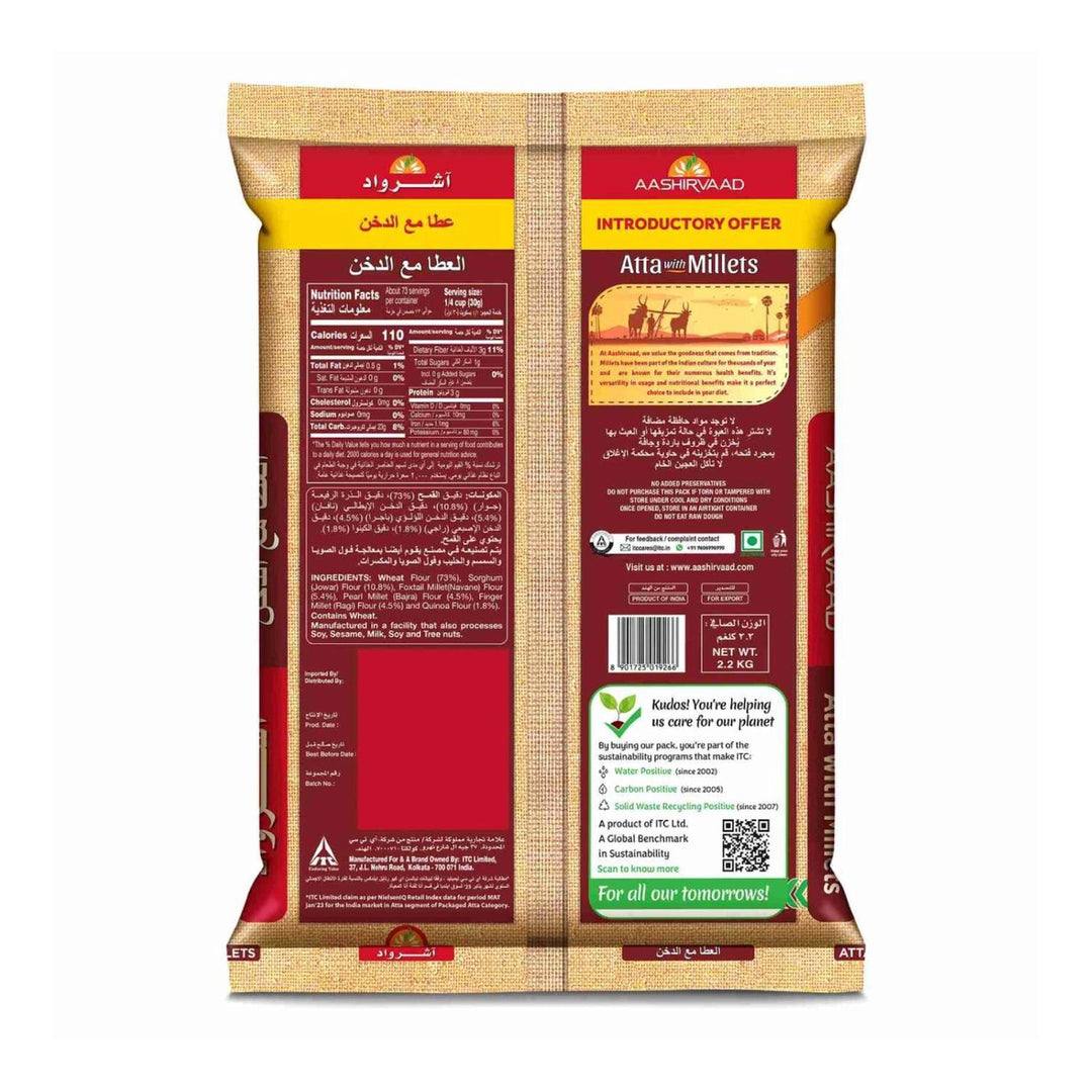 Aashirvaad Atta With Millets 2kg