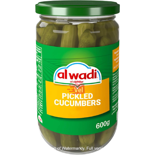 Al Wadi Pickled Cucumber 600G