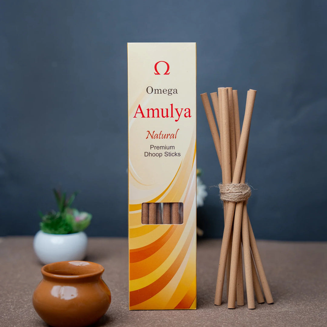 Omega Amulya Natural Incense Stick 80G