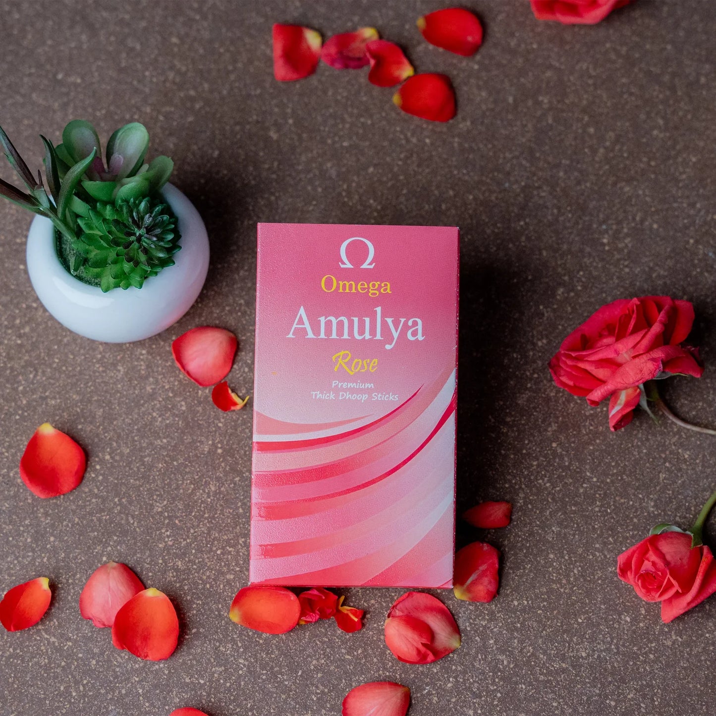 Omega Amulya Natural Premium Thick Dhoop Sticks
