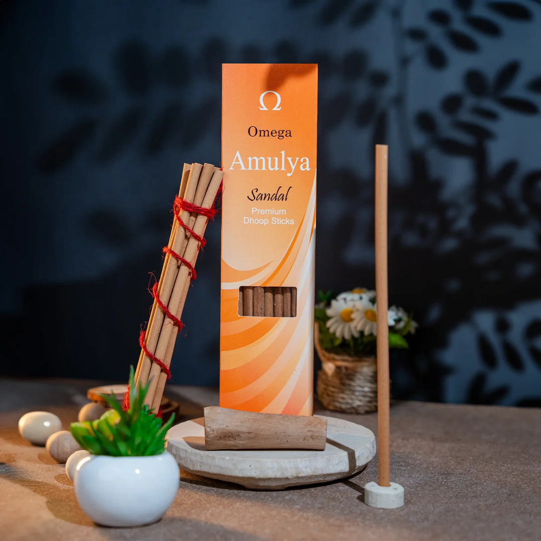 Omega Amulya Sandal Incense Stick 80G