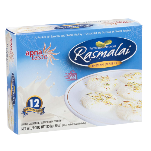 Apna Pista Rasmalai 850G Frozen