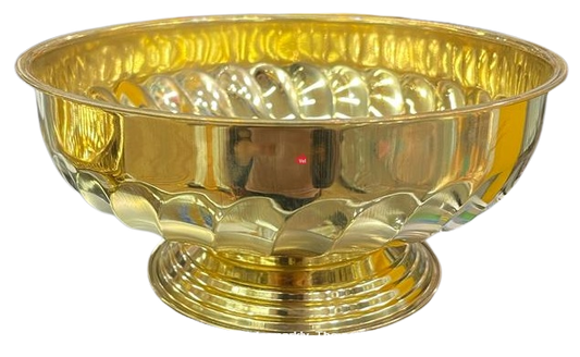 Brass Flower Bowl No 1