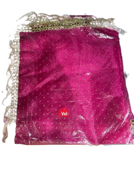 Pooja Chunni (Small Size 1MTR Pink colour)