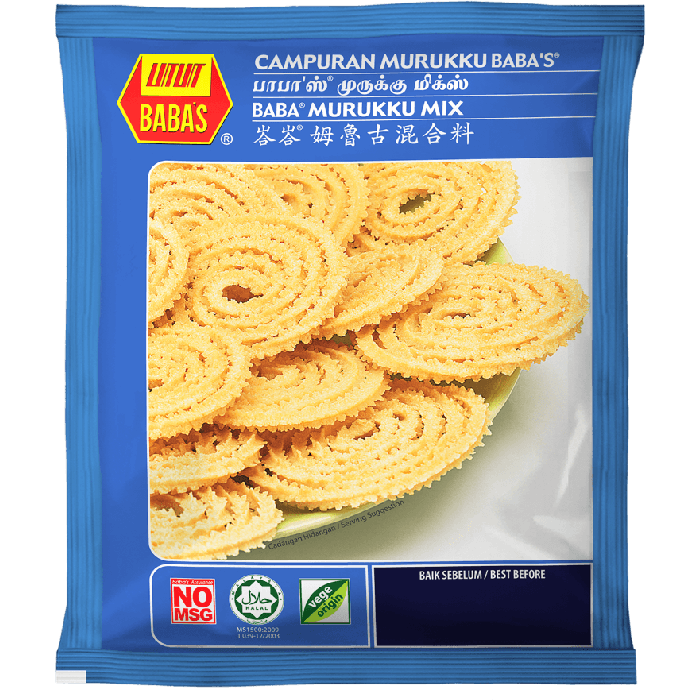 Babas Murukku Mix 500G