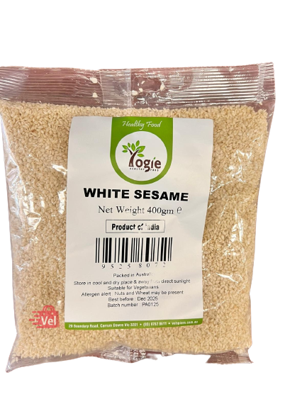 Yogie White Sesame Seeds 400G
