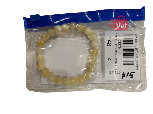 Amethist Stone Bracelet