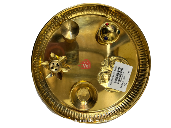 Brass Pooja Thali