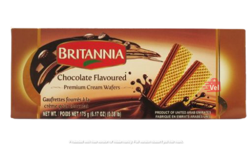 Britannia Chocolate Waffers 100G