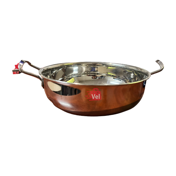 Stainless Steel Kadai Size 2.5lt