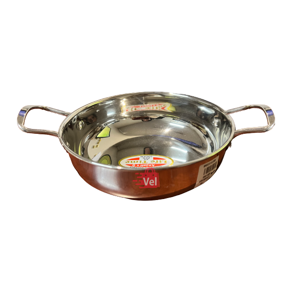 Life Time Stainless Steel Kadai Size No 11