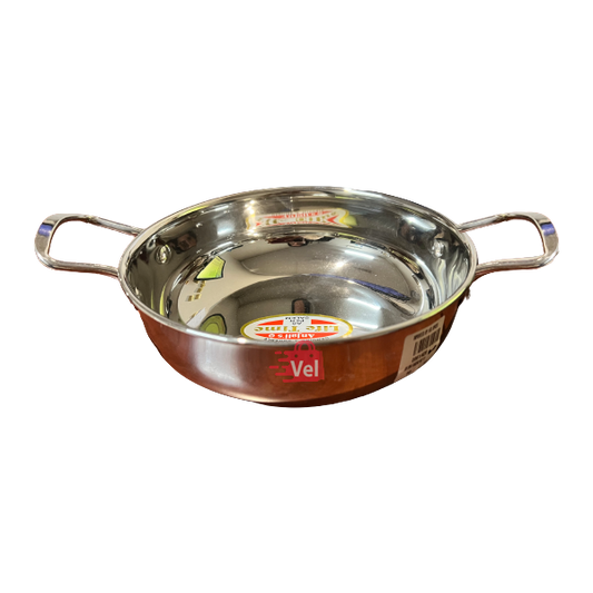 Life Time Stainless Steel Kadai Size No 11