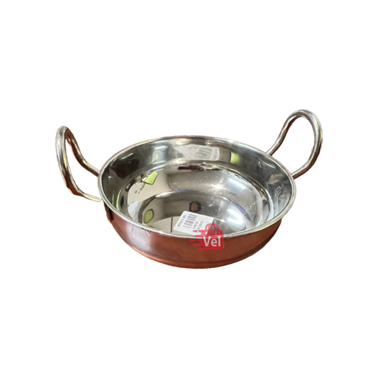 Stainless Steel Mini Kadai Size No 4