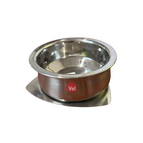 Stainless Steel Curry Serving Pot Small
